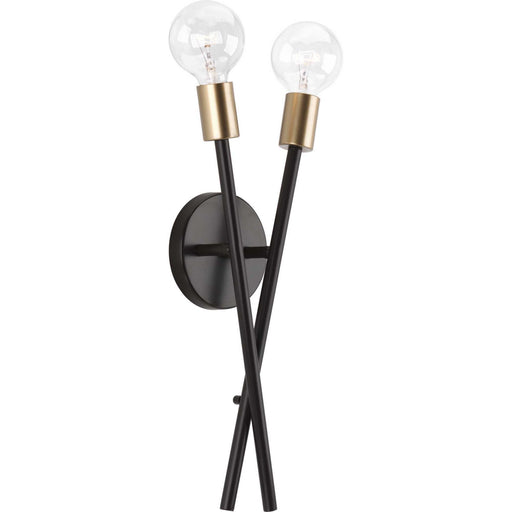 Astra Two Light Wall Bracket in Antique Bronze