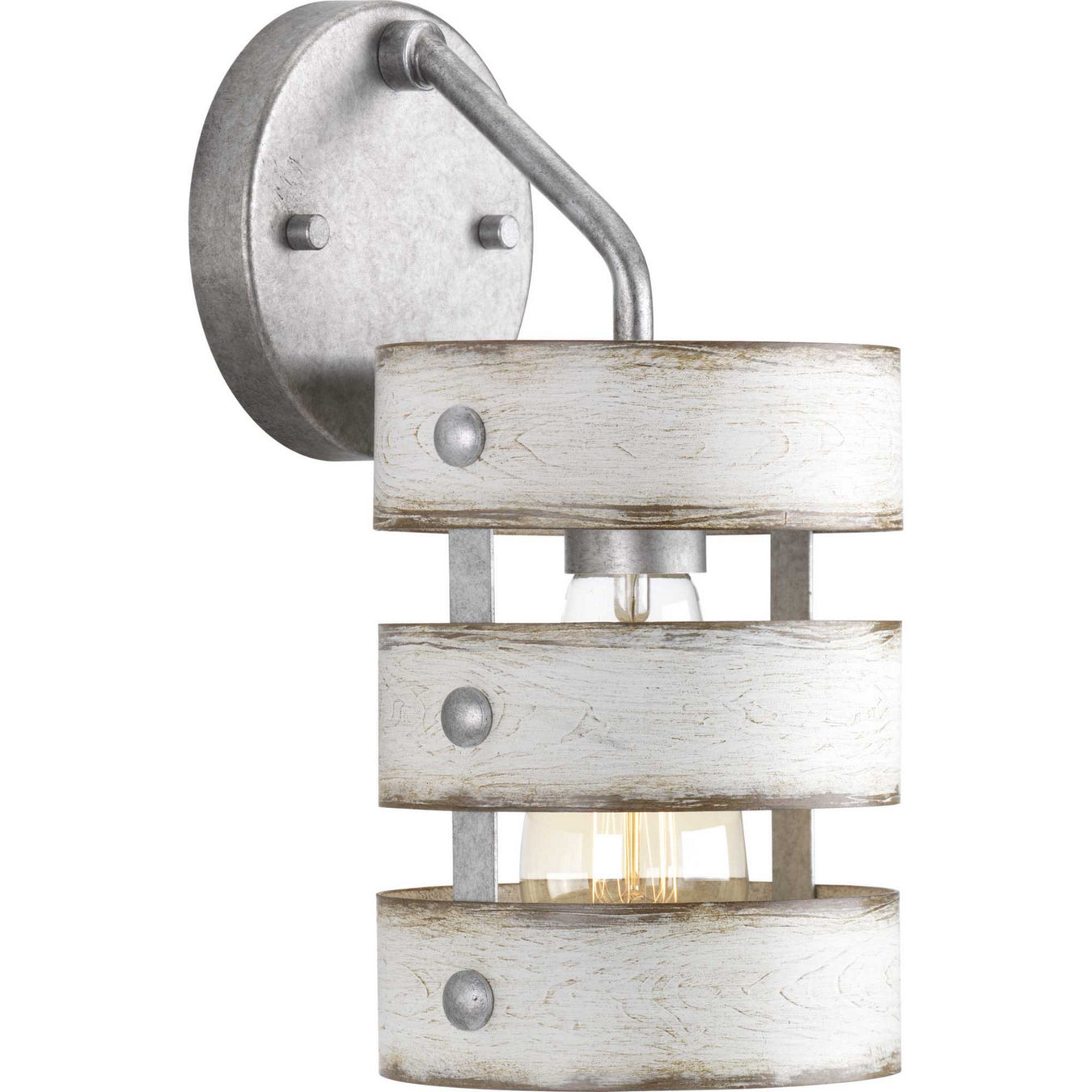 Gulliver One Light Bath in Galvanized Finish