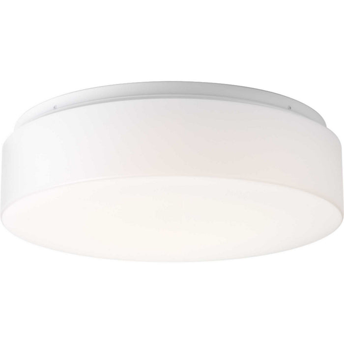 Led Drums And Clouds LED Flush Mount in White