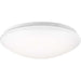 Led Drums And Clouds LED Flush Mount in White