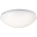 Led Drums And Clouds LED Flush Mount in White