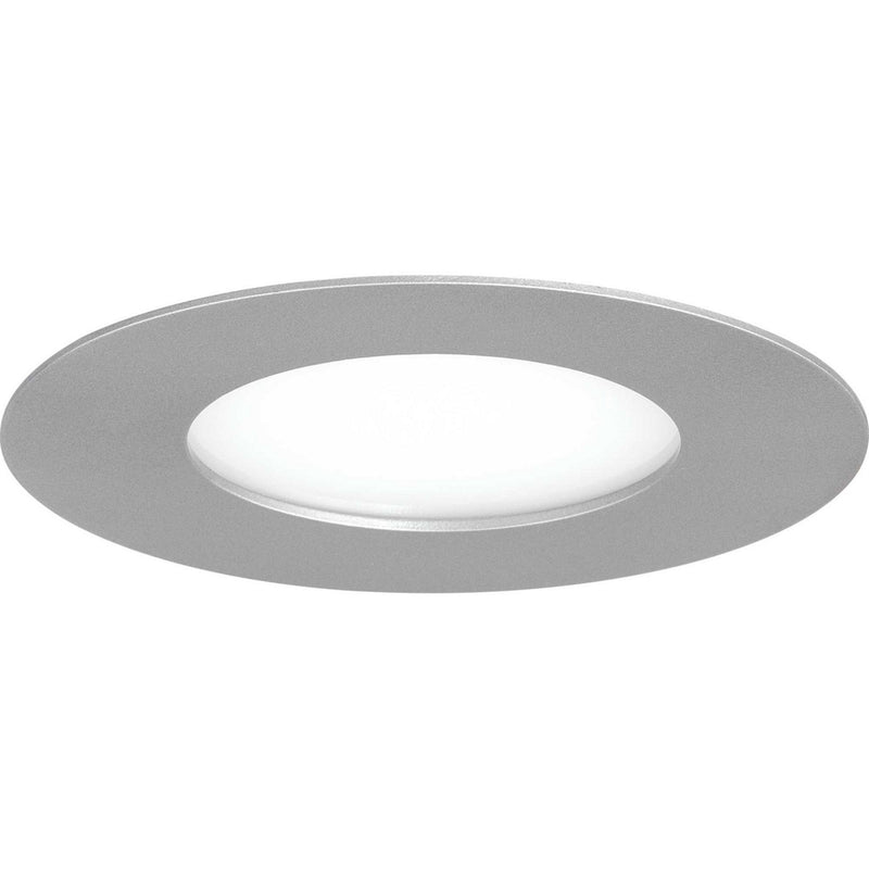 5" Edgelit LED Indoor-Outdoor Canless Recessed Downlight in Brushed Nickel