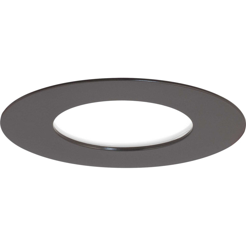 5" Edgelit LED Indoor-Outdoor Canless Recessed Downlight in Antique Bronze