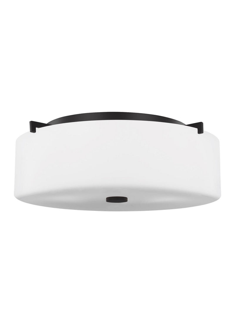 Sunset Drive 3-Light Flush Mount in Oil Rubbed Bronze
