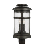 Newport Outdoor Post Light in Antique Bronze