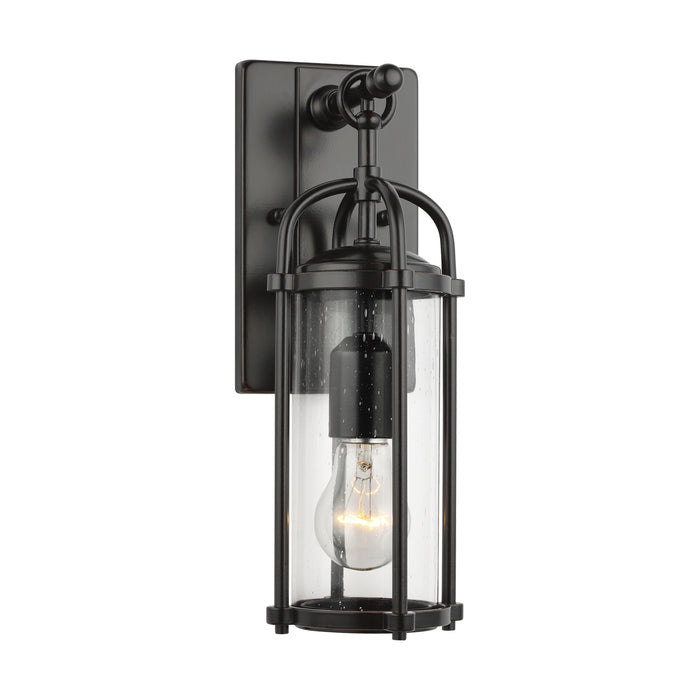 Dakota One Light Outdoor Wall Lantern in Espresso