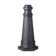 Outdoor Post Base Post Mount Base in Antique Bronze