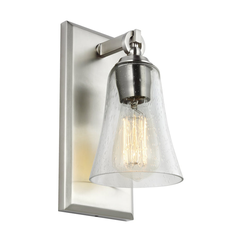 Monterro Bath Sconce in Satin Nickel