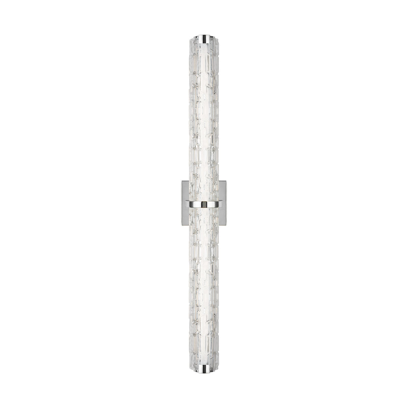 Cutler Bath Sconce in Chrome - Lamps Expo