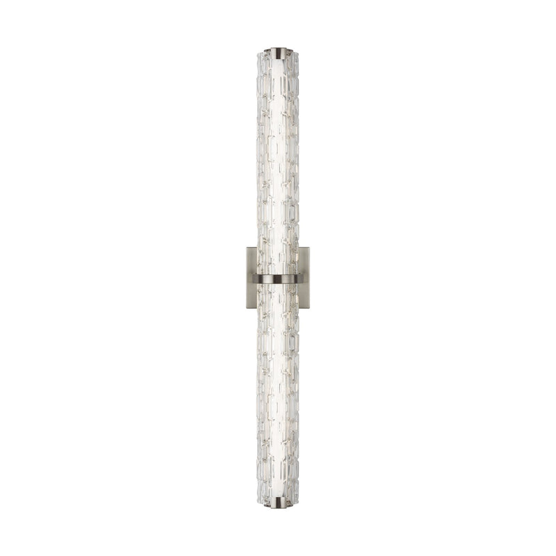 Cutler 36" Bath Vanity Light in Satin Nickel