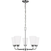 Kerrville Five Light Chandelier in Chrome