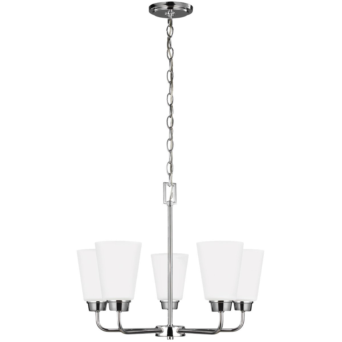 Kerrville 5-Light Chandelier in Chrome