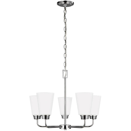 Kerrville 5-Light Chandelier in Chrome