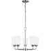 Kerrville Five Light Chandelier in Chrome