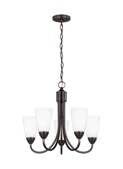 Seville 5-Light Chandelier in Bronze