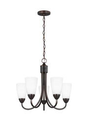 Seville 5-Light Chandelier in Bronze