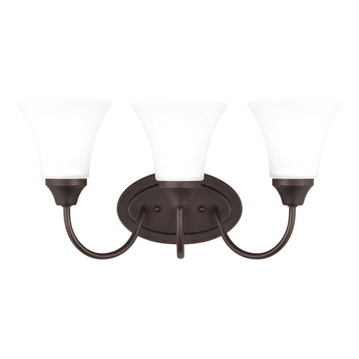 Holman Three Light Wall / Bath in Bronze