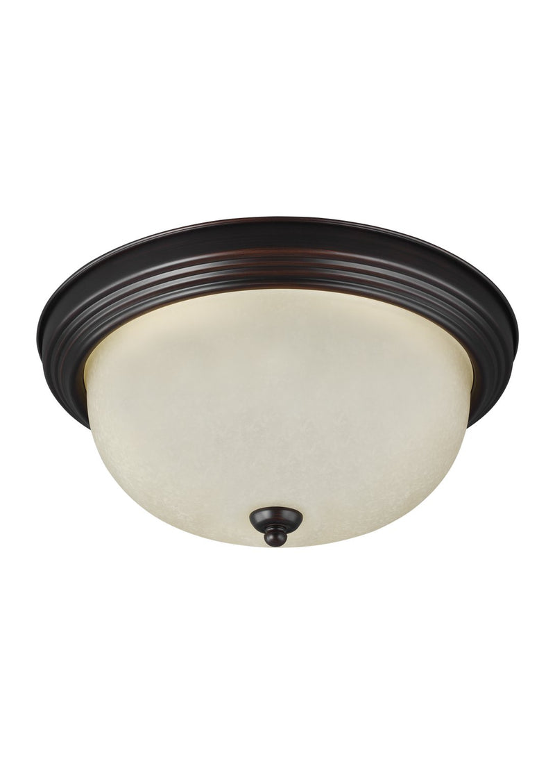Geary Flush Mount in Bronze
