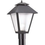 Polycarbonate Outdoor 18" Outdoor Post Light in Black