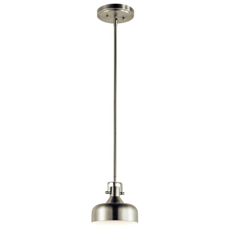 Mini Pendant LED in Brushed Nickel