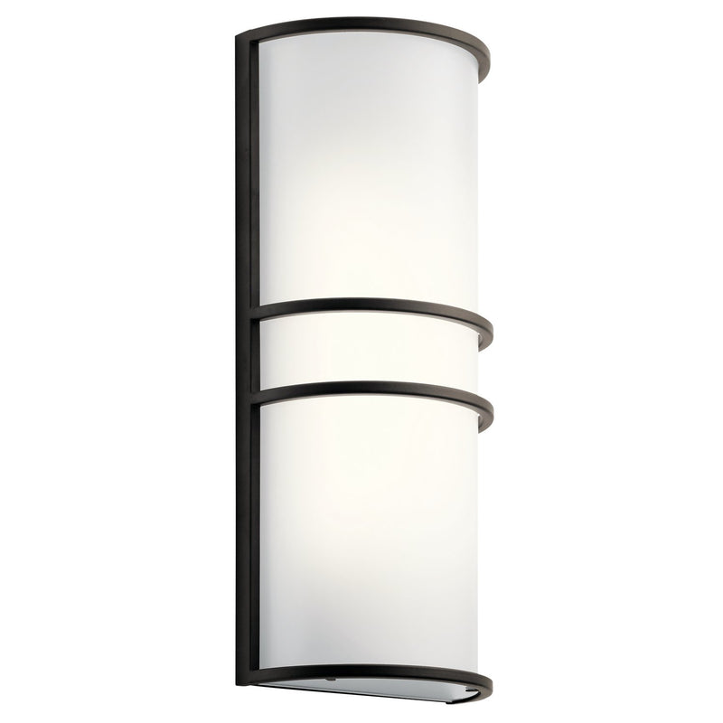 2-Light LED Outdoor Wall Sconce 16" in Olde Bronze