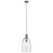 Lakum Mini Pendant in Classic Pewter
