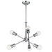Armstrong Chandelier 6-Light in Chrome