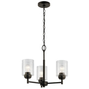 Winslow 3-Light Mini Chandelier in Olde Bronze