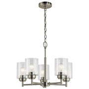 Winslow 5-Light Chandelier in Brushed Nickel