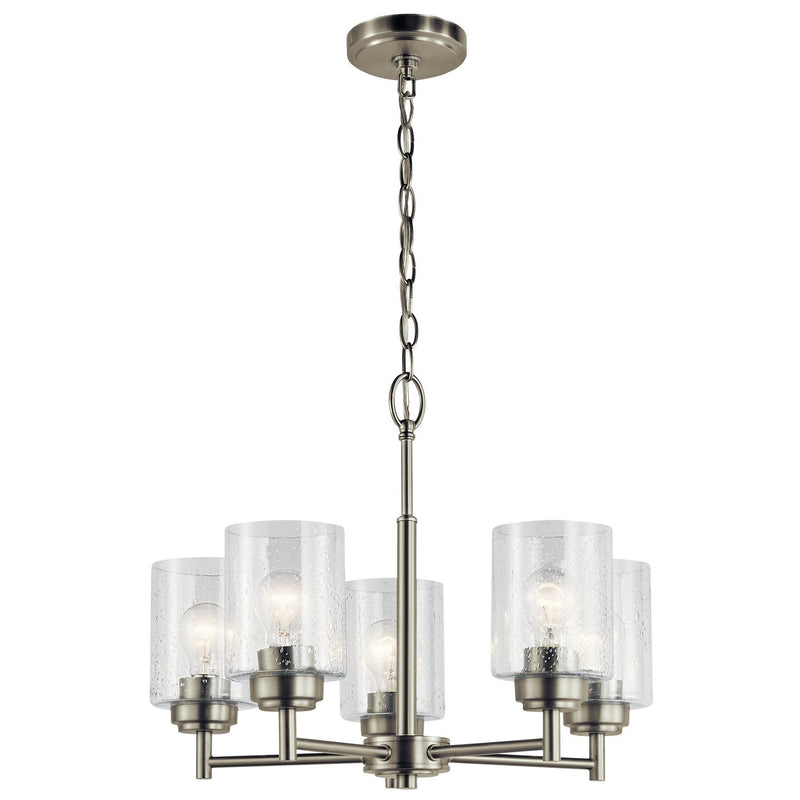 Winslow 5-Light Chandelier in Brushed Nickel
