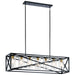 Moorgate Linear Chandelier 7-Light in Black
