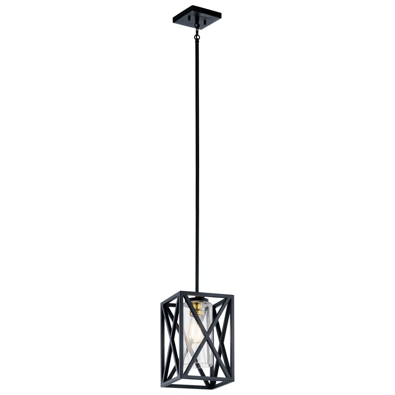 Moorgate Mini Pendant in Black