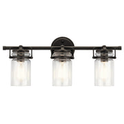 Brinley 3-Light Bath Vanity Light in Olde Bronze