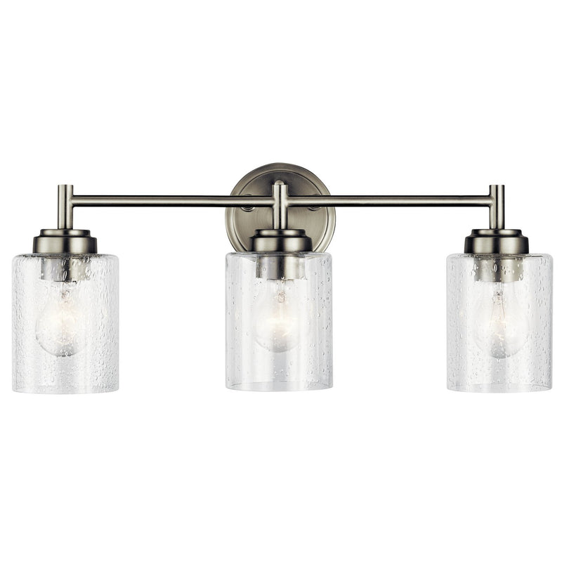 Winslow 3-Light Bath Vanity Light in Brushed Nickel