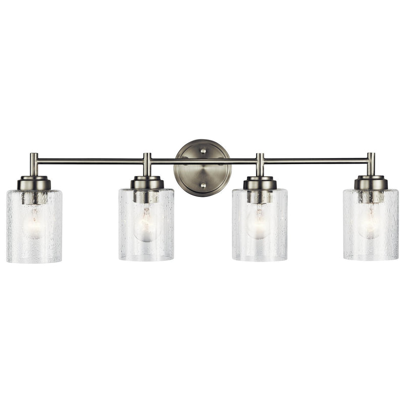 Winslow 4-Light Bath Vanity Light in Brushed Nickel