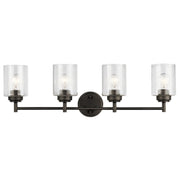 Winslow 4-Light Bath Vanity Light in Olde Bronze