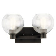 Harmony 2-Light Bath Vanity Light in Olde Bronze