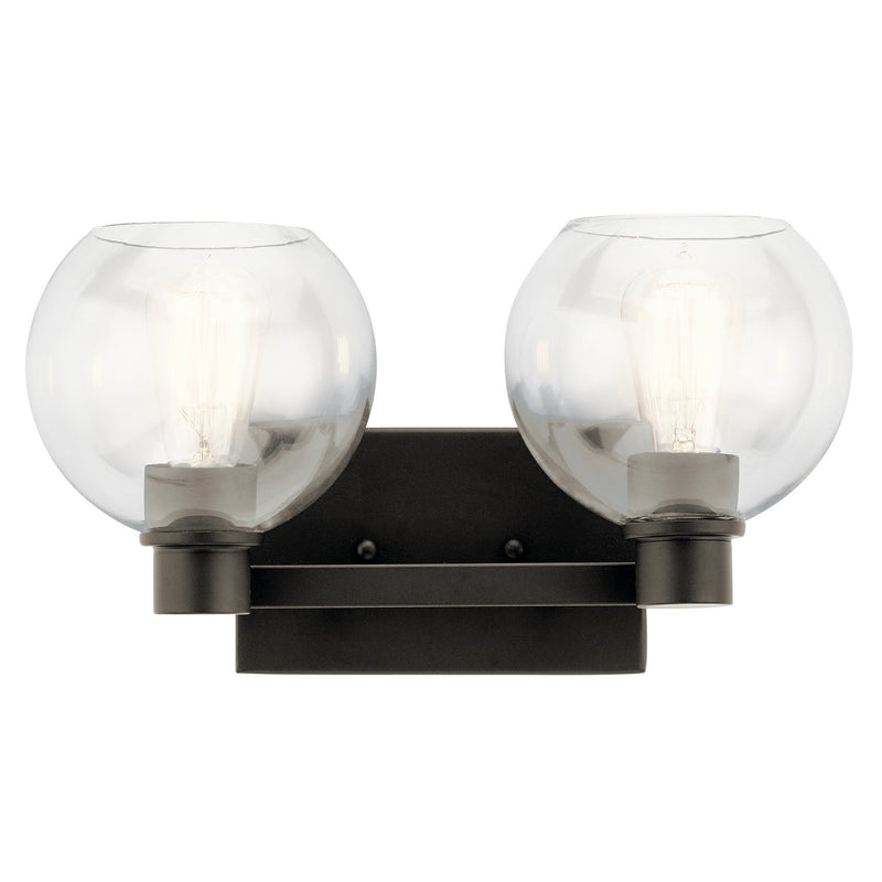 Harmony 2-Light Bath Vanity Light in Olde Bronze