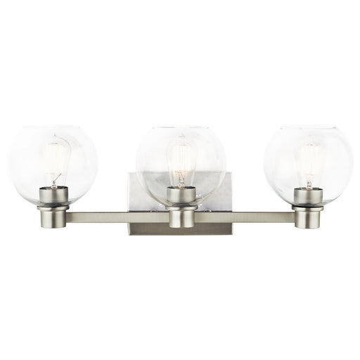 Harmony Bath Sconce 3-Light in Brushed Nickel