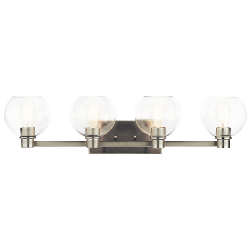 Harmony Bath Sconce 4-Light in Brushed Nickel