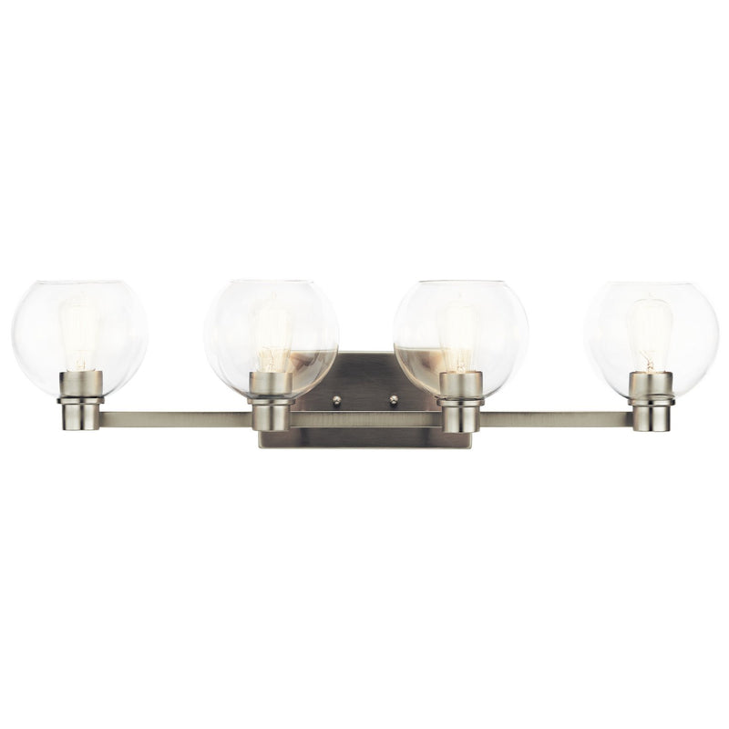 Harmony 4-Light Bath Vanity Light in Brushed Nickel
