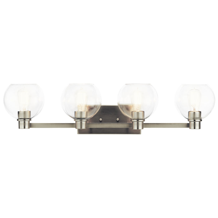 Harmony Bath Sconce 4-Light in Brushed Nickel