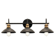 Clyde 3-Light Bath Vanity Light in Olde Bronze