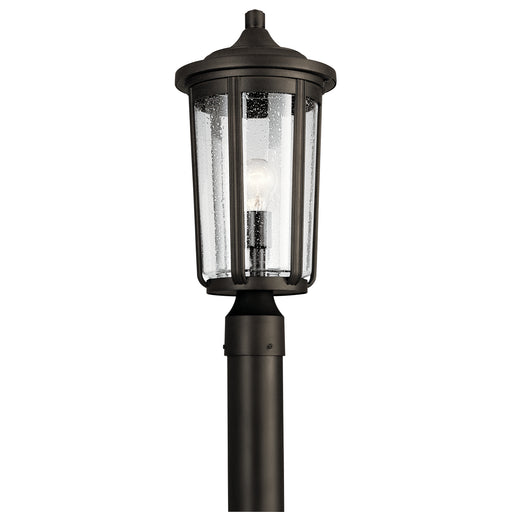 Fairfield Outdoor Post Mount 1-Light in Olde Bronze