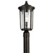 Fairfield Outdoor Post Mount 1-Light in Olde Bronze