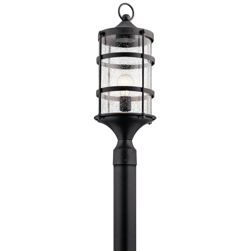 Mill Lane Outdoor Post Light in Anvil Iron