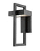 Luttrel 1 Light Outdoor Wall Sconce in Black