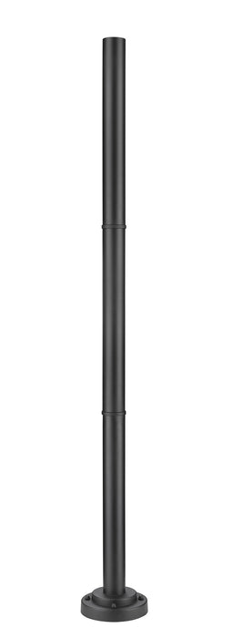 Outdoor Post in Black