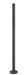 Outdoor Post in Black