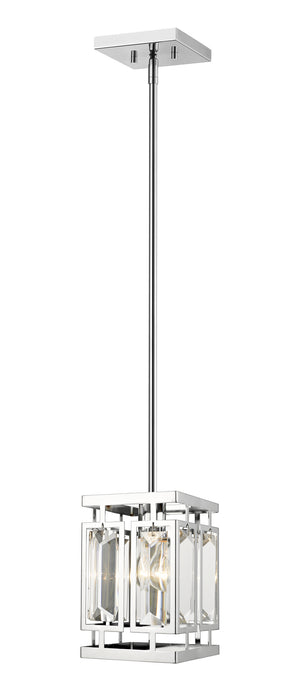 Mersesse 1 Light Pendant in Chrome